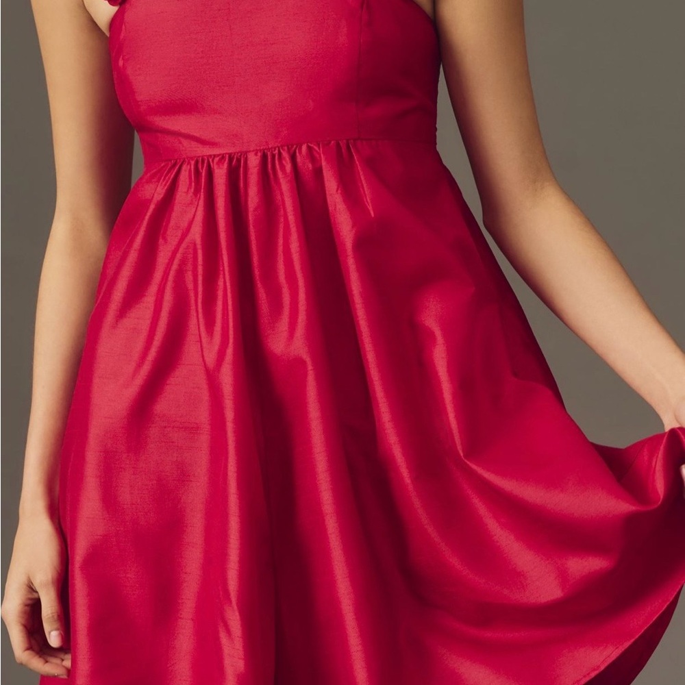 Hutch Vibrant Red Mini Dress